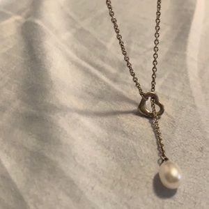 Tiffany silver/pearl necklace, Elsa peretti 🤍